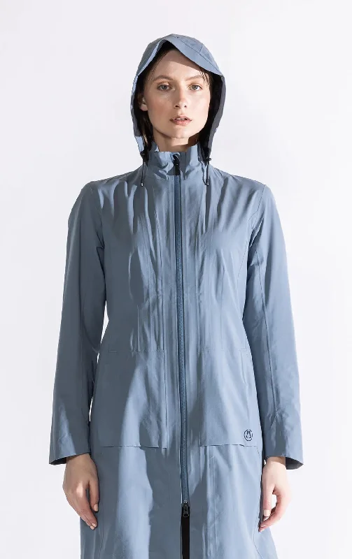 2.5L TAILORED STRETCH RAINSHELL Cozy Fleece Hoodie