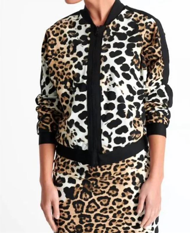 Kawa Reversible Jacket In Print Belted Jacket Elasticated Jacket Padded Jacket