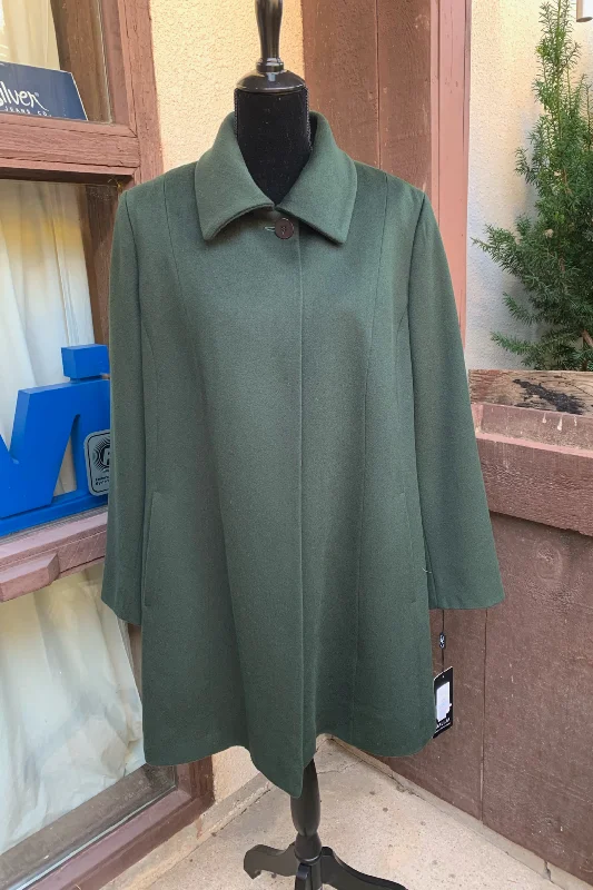 Mallia Wool Coat Double-Breasted Trench