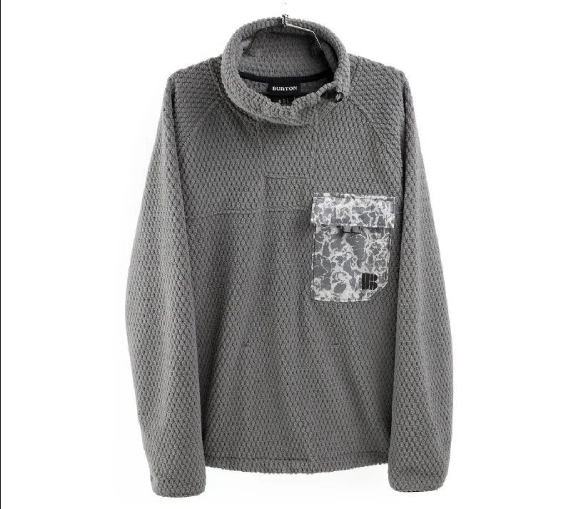 Burton Women's Amora Fleece Hoodie with Bell Sleeves Flared Feminine