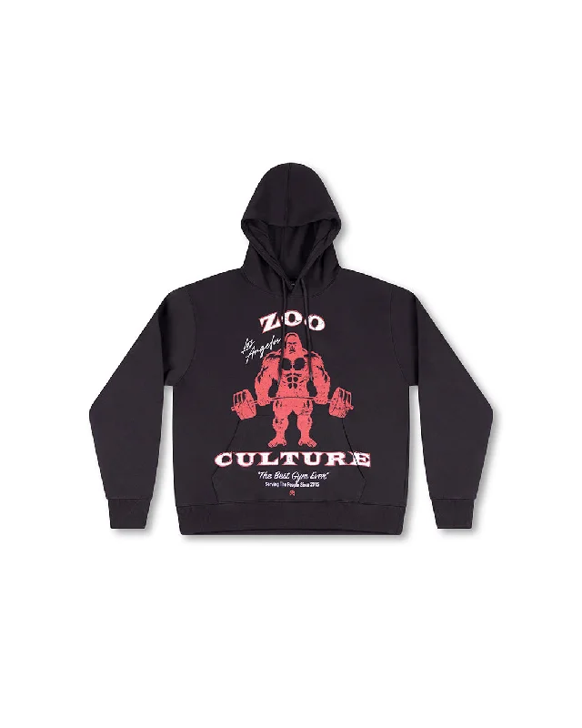 Zoo Culture LA Hoodie Hoodie with Strings Custom Fit Adjustable