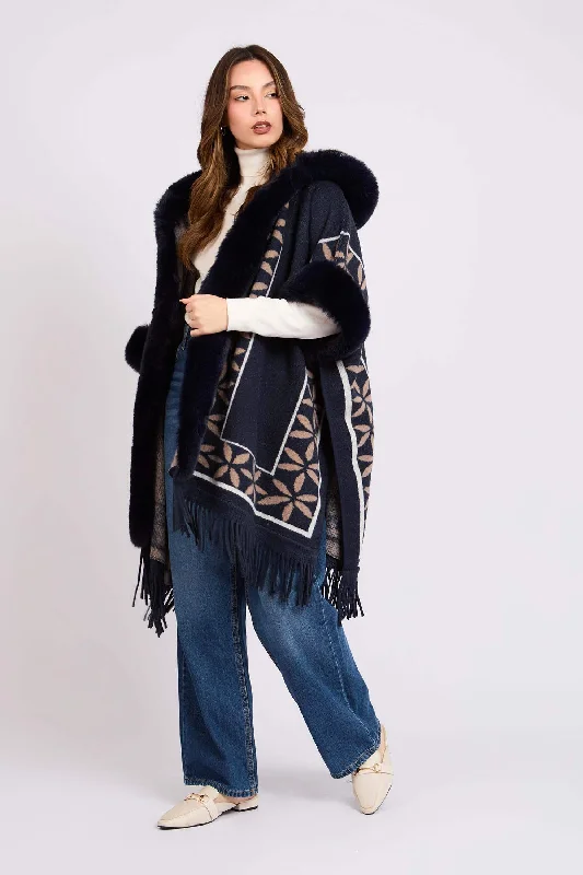 Poncho Chic Cape Coat