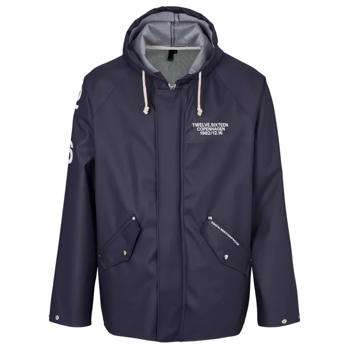 Twelve Sixteen Rain 100 W Zipper Navy Water Resistance 15,000mm Zip-Front Sport Vest