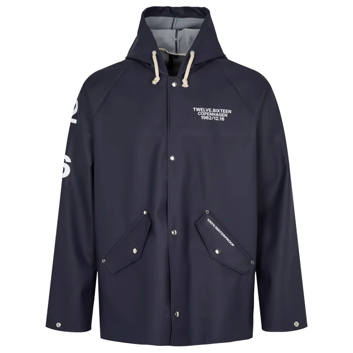 Twelve Sixteen Rain 200 W Bottom Navy Water Resistance 15,000mm Sleeveless Overcoat Vest