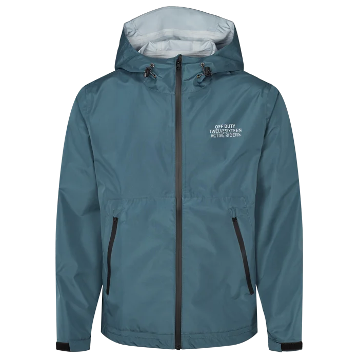 Twelve Sixteen Tech Jakke MTB L-Edition L:Blue 100% recycled og vandtæt Suede Fringe Vest