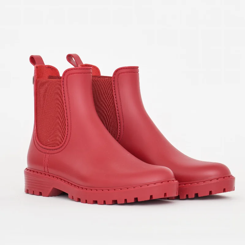 Rain Boots Druppel Red Practical Waterproof Coat