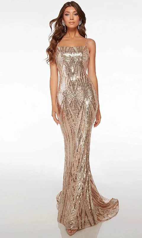 Alyce Paris 61680 - Strapless Mermaid Prom Gown