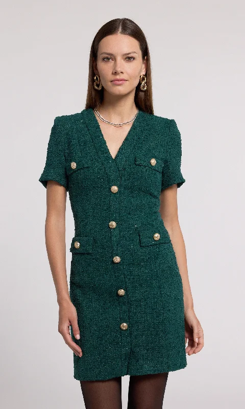 Anne Tweed Dress