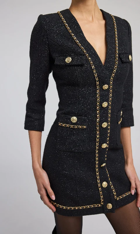 Sandrine Tweed Dress